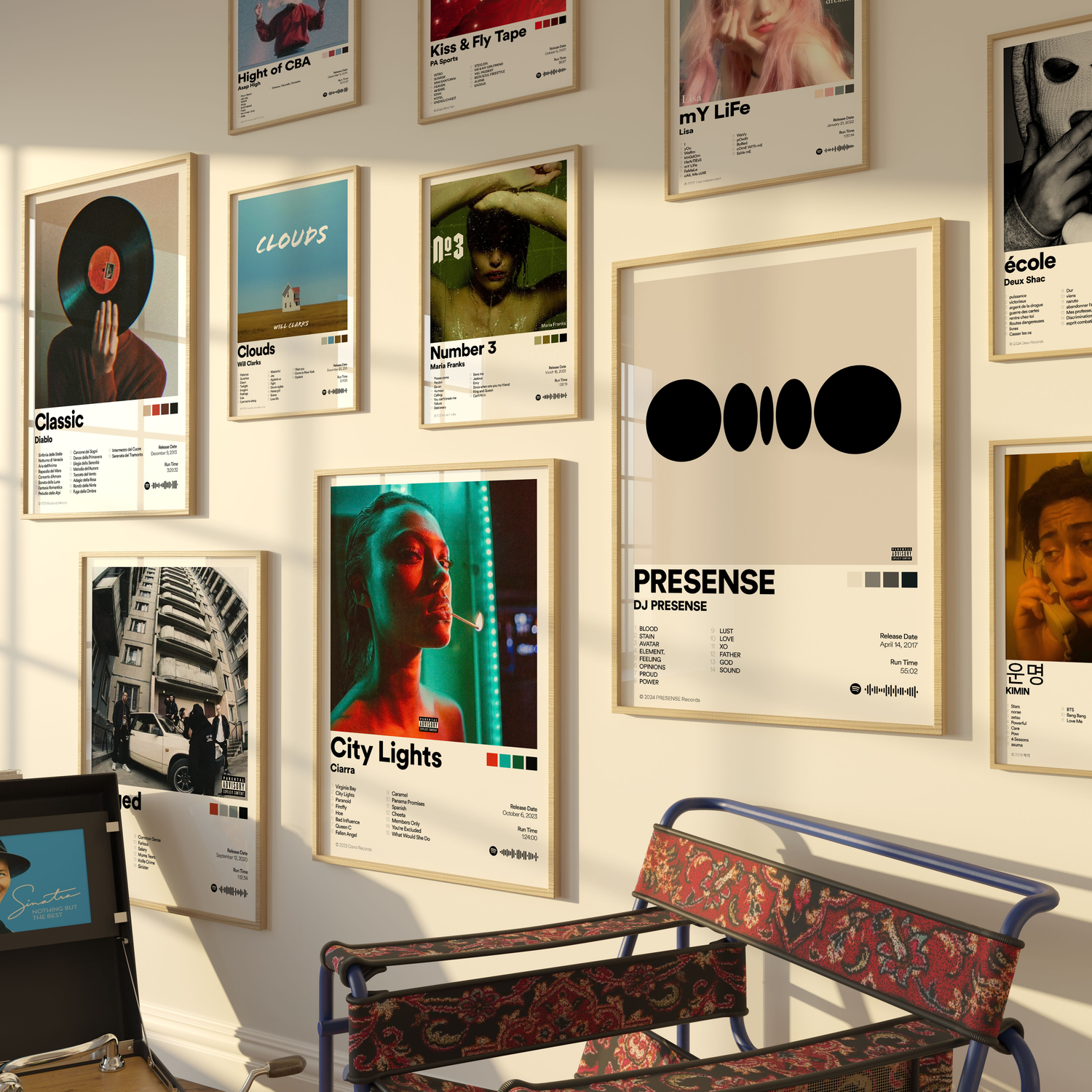 Album Cover Posters/Wall Art on Wall